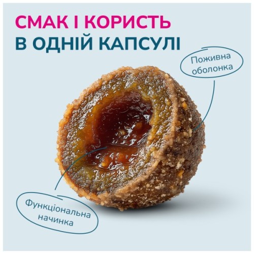 Ласощі для собак LK Baits Pet Nutrigo Cod Liver Oil S-M для середніх порід з олією печінки тріски (Ø 20 мм) 170 г (7777035)