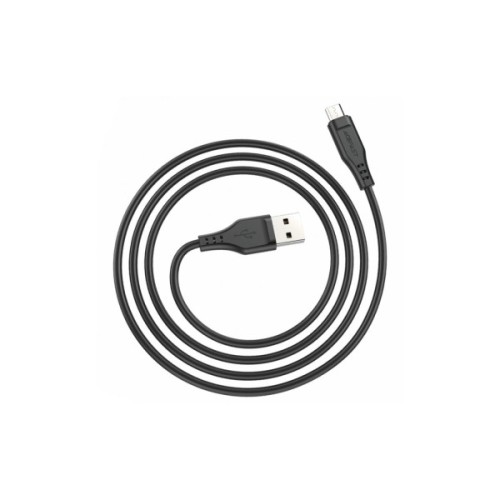 Дата кабель USB 2.0 AM to Micro 5P 1.2m 2.4A TPE C3-09 black Acefast (6974316280880)