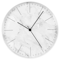 Настінний годинник Technoline White Marble 635205 (DAS301213)