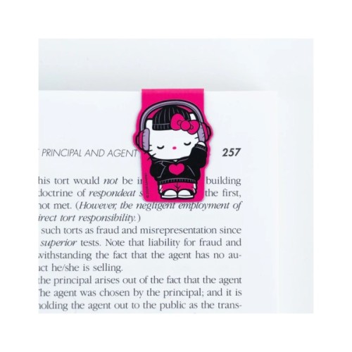 Закладки для книг Kite набір магнітних закладок з фігурними скріпками Hello Kitty (HK26-495)