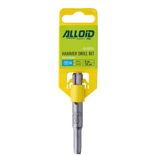 Бур Alloid по бетону, SDS-plus, S4, 8110мм (FH-08110)