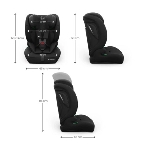 Автокрісло Kinderkraft Comfort Up 2 Plus i-Size Black (KCCOUP02BLKPL00) (5902533931422)