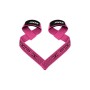 Кистьові лямки RDX S4 Gym Cotton Gel Straps Pink Plus (WAC-S4P+)