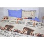 Постільна білизна MirSon Бязь 17-0536 Big Ben 143х210 (2200003791341)
