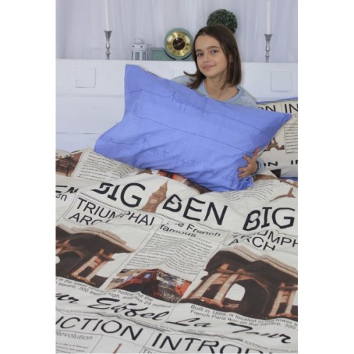 Постільна білизна MirSon Бязь 17-0536 Big Ben 143х210 (2200003791341)