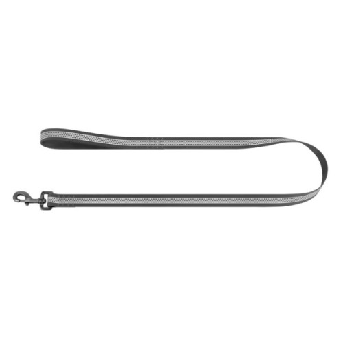 Повідець для собак WAUDOG Waterproof світловідбивний M Ш 20 мм Д 183 см сірий (260711)