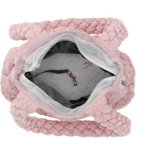 Переноска для тварин MISOKO&CO 40x18x38 см рожева (YIWUMSK70169)