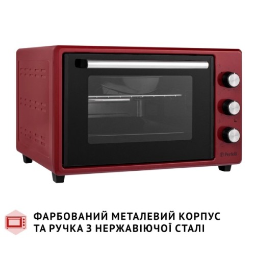 Електропіч Perfelli MIRAGE 37 RED
