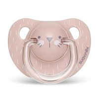 Пустушка Suavinex Hygge анатоміч. Затишні історії 6-18 міс. рожева (306567)