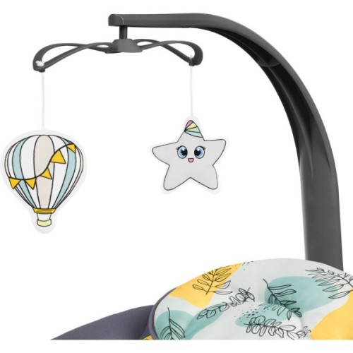 Крісло-гойдалка Lionelo Ralf grey concrete (LO-RALF GREY CONCRETE)