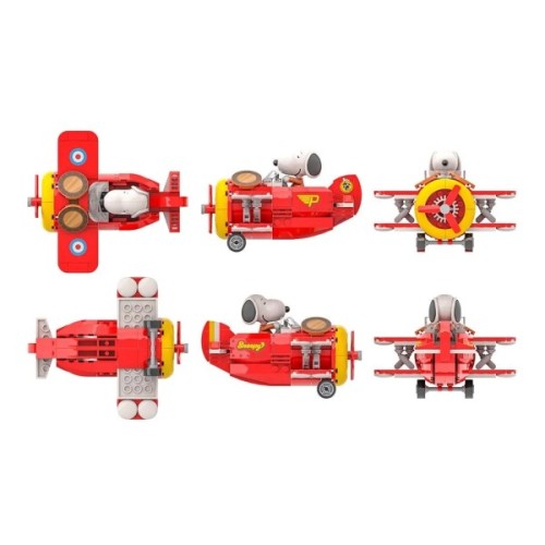 Конструктор Pantasy Snoopy - Біплан (86905)