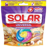 Капсули для прання Solar Household Universal Vanilla Orchid 10 шт. (4820269930278)