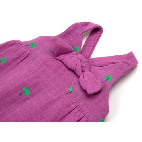 Боді дитяче Tongs пісочник із бантиком (4681-74G-lilac)