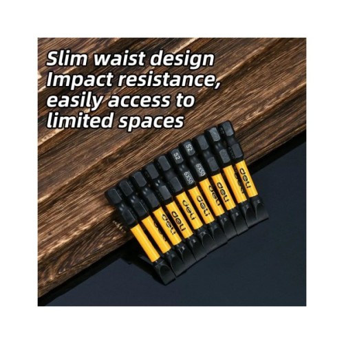 Набір біт Deli PH6 x 50 мм, 2 шт (EDL501005Z)