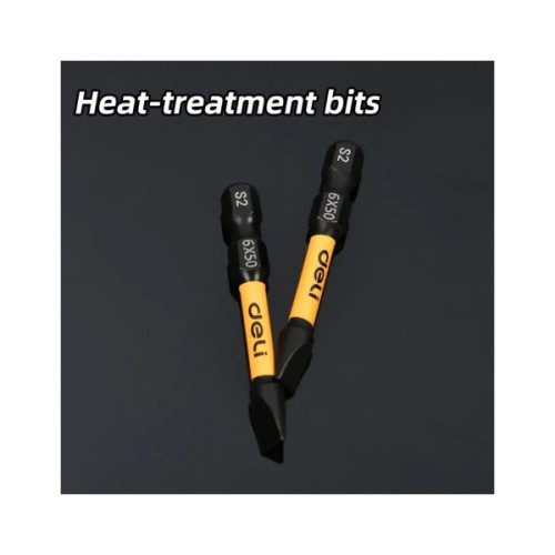 Набір біт Deli PH6 x 50 мм, 2 шт (EDL501005Z)