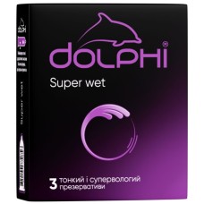Презервативи Dolphi Super Wet 3 шт. (4820144772856)