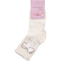 Шкарпетки дитячі UCS Socks з бантиками (M0C0102-0808-7-beige)