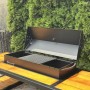Мангал Metalzavod Одін на 12 шампурів 4мм в стилі LOFT (MLB12-4C2P)