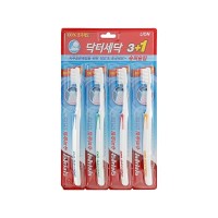 Зубна щітка Lion Dr. Sedoc Super Slim для слабких ясен 3+1 шт. (8806325602996)