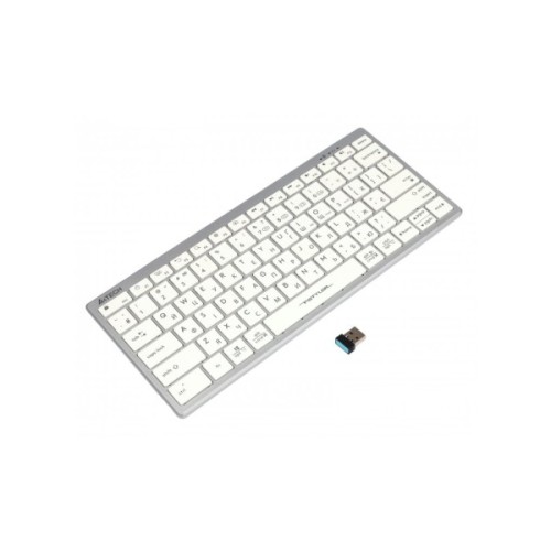 Клавіатура A4Tech FBX51C Wireless/Bluetooth White (4711421972987)