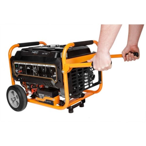 Генератор Neo Tools 230V, 1 фаза, 2.8/3kW, електростарт, AVR (04-730)