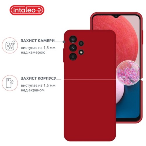 Чохол до мобільного телефона Intaleo SoftShell Samsung Galaxy A13 4G Red (1283126557897)