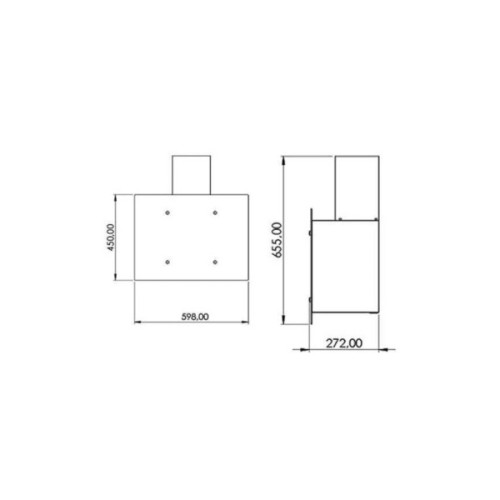 Витяжка кухонна KUMTEL DF6-833 BLACK