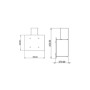 Витяжка кухонна KUMTEL DF6-833 BLACK