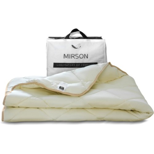 Ковдра MirSon антиалергенна EcoSilk Carmela 014 зима 172x205 см (2200000002792)