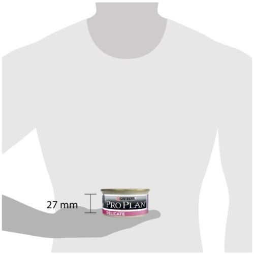 Вологий корм для кішок Purina Pro Plan Delicate З індичкою 85 г (8445290173317)