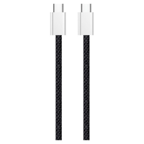 Дата кабель USB-C to USB-C 1.0m 60W 3.0А black ColorWay (CW-CBPDCC061-BK)
