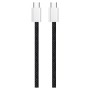 Дата кабель USB-C to USB-C 1.0m 60W 3.0А black ColorWay (CW-CBPDCC061-BK)