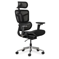 Офісне крісло Mealux S4 Air Black (HF-S4 M/B)