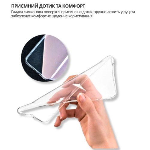 Чохол до мобільного телефона BeCover silicone Google Pixel 9a Transparent (714947)