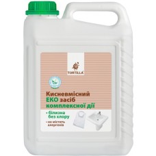 Відбілювач Tortilla Кисневмісний Еко засіб комплексної дії Білизна без хлору 5 л (4823015913310)