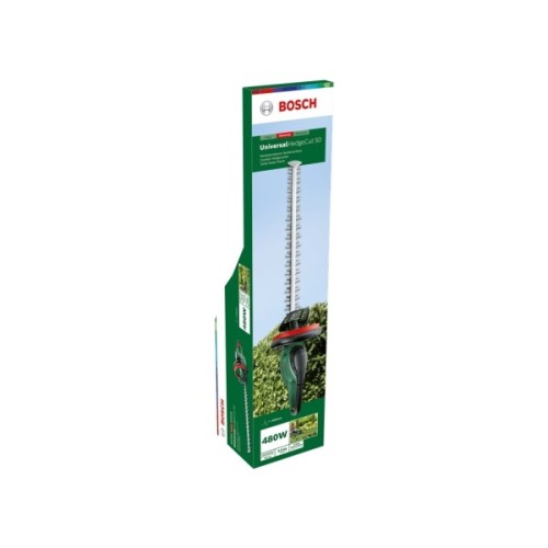 Кущоріз Bosch UniversalHedgeCut 50 480Вт, 50см, крок різу 26мм, 3.67 кг (0.600.8C0.501)