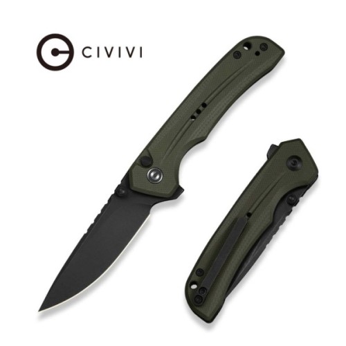 Ніж Civivi Tarask, Green G10, Black Stonewash (C25023C-2)