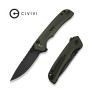 Ніж Civivi Tarask, Green G10, Black Stonewash (C25023C-2)