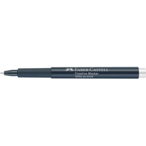 Маркер Faber-Castell для різних поверхонь Creative Marker White, M (1,5 мм), колір білий (31792)
