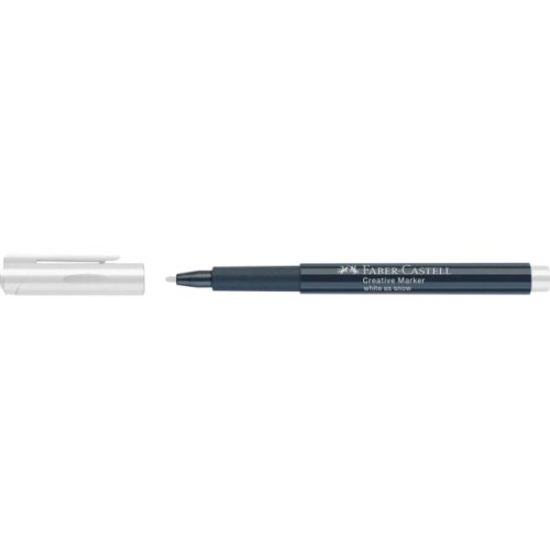 Маркер Faber-Castell для різних поверхонь Creative Marker White, M (1,5 мм), колір білий (31792)