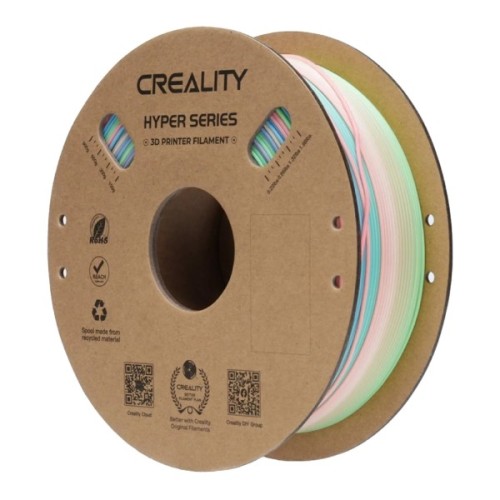 Пластик для 3D-принтера Creality PLA Hyper 1кг, 1.75мм, rainbow long, wild flower (3301010426)