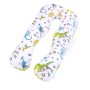 Подушка MirSon для вагітних і відпочинку Naturale Line Print №8009 U-подібна Dinosaur robot (2200006178286)