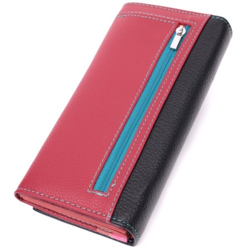 Гаманець ST Leather З натуральної шкіри Різнокольоровий (22517)