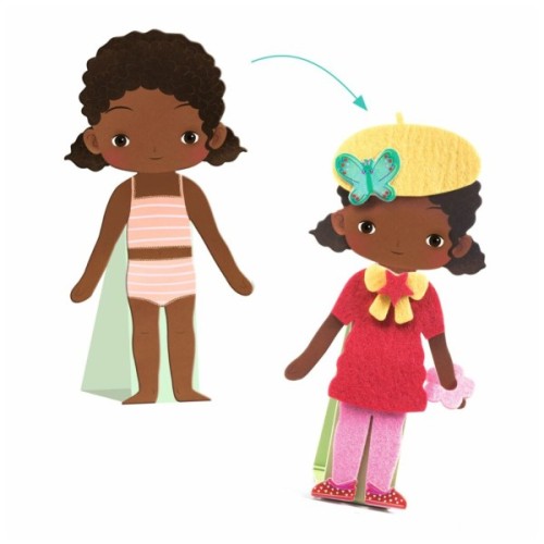 Набір для творчості Djeco М'яке вбрання (DJ00086)