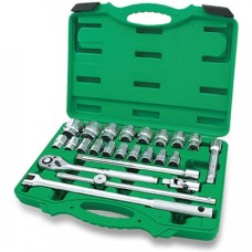 Набір інструментів Toptul в кейсі 1/2" 24од. (GCAI2411)