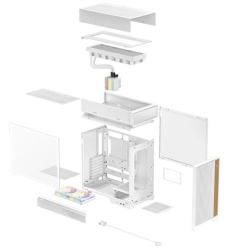 Корпус для ПК Deepcool CL6600 White (R-CL6600-WHNNA0-G)