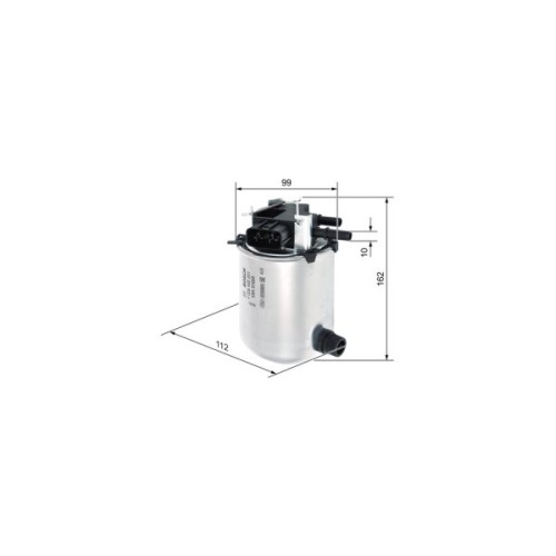 Фільтр паливний Bosch F026402201