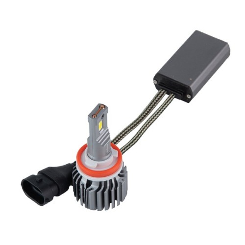 Автолампа PULSO LED-chips OEM PHILIPS Flip chip/9-16V/2*70W/8500Lm/6500K (N1-H8/H9/H11/H16)