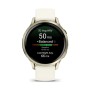 Смарт-годинник Garmin Venu 4 (41mm), Beige w/ Lunar Gold + Bone, GPS смарт-годинник (010-03013-00)