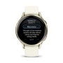 Смарт-годинник Garmin Venu 4 (41mm), Beige w/ Lunar Gold + Bone, GPS смарт-годинник (010-03013-00)